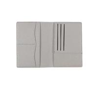 VCSZYAFX Ensemble de Protection Multifonction for Documents, passeports, Portefeuille Voyage, Cartes, Clip en Cuir PU pour Billets, Argent, Cartes(Grey)
