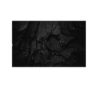 VCSZYAFX Fond d'aquarium Affiche de Fond d'aquarium en Pierre Noire Effet 3D, autocollante(40x80cm)