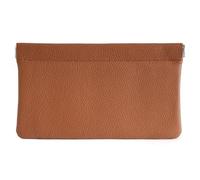 VCSZYAFX Portefeuille Long en Cuir de Vache, Porte-Passeport, permis Conduire, Document, câble données, Trousse Maquillage, Rangement, Fermeture Automatique pour Billets, Argent, Cartes(Brown)