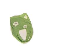 VCSZYAFX Sac fourre-tout creux en tricot fleuri for femme, grande capacité, simple, rétro, à bandoulière pour Voyage Vacances Plage(Green)