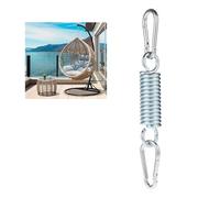 VCSZYAFX Suspension de Chaise Suspendue à Ressort, Suspension, hamac d'extérieur, Crochet Torsion pour Chaise Suspendue, Balançoires(3pcs)