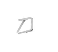 VCSZYAFX Table d'extérieur avec Pince à Nappe en Acier Inoxydable, métal, for Pique-Nique et Mariage, 6 pièces(S)