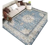 VCSZYAFX Tapis Vintage, décoration de Salon, Bureau, Grande Surface, Maison, Tapis Sol Style européen for Chambre à Coucher pour Salon Chambre Canapé(S,300x400cm)