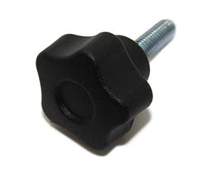 VCT.40 P-M8X35 Molette Ø: 40mm Filetage ext: M8 35mm H: 27mm Enjoliveur: noir EL