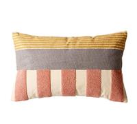 vctops Housse de coussin décorative bohème géométrique tufté en coton brodé pour canapé lit (broderie 9, 30,5 x 50,8 cm)