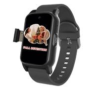 VCYEX Bracelet Alarme Personne Agee Dispositifs D'alerte De Chute pour Personnes Âgées Montre Connectée Senior Personne Âgée Bouton SOS + Appel Vidéo HD pour AlzheimerBlack,1.25 * 0.57 * 2.22inch