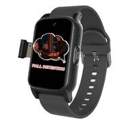 VCYEX Dispositifs D'alerte De Chute pour Personnes Âgées Montre Connectée Senior Personne Âgée Bouton SOS + Appel Vidéo HD pour AlzheimerBlack,1.25 * 0.57 * 2.22inch