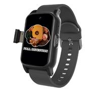 VCYEX Dispositifs De Détection De Chute pour Seniors Montre Connectée Senior Alarme SOS Appels Bidirectionnels pour Personnes ÂgéesBlack,1.25 * 0.57 * 2.22inch