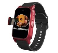 VCYEX Dispositifs De Détection De Chute pour Seniors Montre Connectée Senior Alarme SOS Appels Bidirectionnels pour Personnes ÂgéesRed,1.25 * 0.57 * 2.22inch