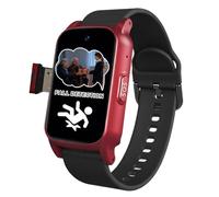 VCYEX Montre Connectée Senior Dispositifs D'alerte De Chute pour Personnes Âgées Bouton SOS d'urgence Et Appel Vidéo HD Suivi GPS pour AlzheimerRed,1.25 * 0.57 * 2.22inch