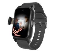 VCYEX Montre Connectée Seniors avec Détecteur De Chute Bouton SOS + Appel Vidéo HD Bracelet Dispositifs D'alerte De Chute pour Personnes ÂgéesBlack,1.25 * 0.57 * 2.22inch