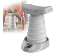 VCYEX Poignée Pompe avec Compteur pour Débutants - Planche De Pompe Multifonction avec Rebond - Accessoire D'entraînement - pour Biceps Et Abdominaux Grey,34.5 * 24cm