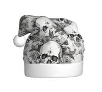 VCzsdff 1 bandeau de Noël unisexe pour adulte - Motif tête de mort - Décoration d'arbre de Noël - Bonhomme de neige - Père Noël