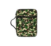 VCzsdff Aniaml Sac de rangement imprimé camouflage vert résistant à l'eau pour papeterie