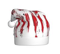 VCzsdff Bandeau de Noël unisexe pour adulte Motif drapeau américain Tête de mort Décoration Arbre de Noël Bonhomme de neige Père Noël Chapeau