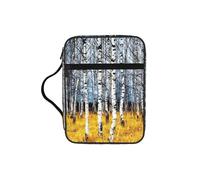 VCzsdff Beau sac de rangement imprimé camouflage arbre, support de papeterie résistant à l'eau, étui d'étude de culte d'église