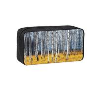 VCzsdff Belle trousse à stylos avec motif camouflage d'arbre - Organiseur de papeterie - Durable - Avec fermeture éclair - En polyester - Pour le travail, les trajets