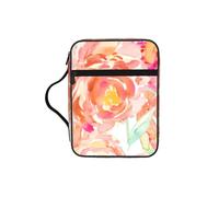 VCzsdff Sac de rangement avec imprimé pivoine - Résistant à l'eau - Pour études d'église