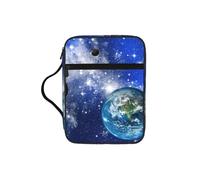 VCzsdff Sac de rangement imprimé Planet Galaxy, résistant à l'eau, étui d'étude pour le culte de l'église