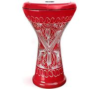 VD Vatan Orientalische Profi Solo Darbuka Handgraviert rouge 3029-K