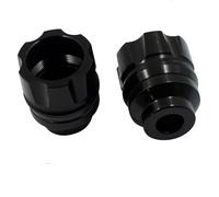 Vdaxvme 1 paire de slider Cup Crash Protector Trottinette électrique en alliage d'aluminium résistant aux chocs Anti-glissement Cup Trottinette électrique en alliage d'aluminium résistant aux chocs