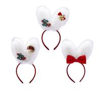 Vdaxvme 1 pièce/3 pièces - Joli serre-tête en forme d'oreille - Pour cosplay et photographie de Noël - Pour adolescents