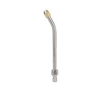 Vdaxvme 30°/90°/U Pressure Washer Extension Wand Lances Curved Rod 1/4inch Quick Connection Washer Elbow Quick Connection