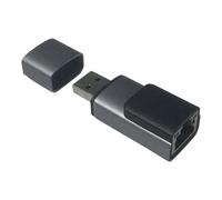 Vdaxvme Adaptateur réseau USB vers RJ45 100 Mbps pour jeux en ligne vidéo haute définition et téléchargement rapide de données Plug and Play
