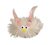 Vdaxvme Adorkable Pince à cheveux en peluche diable avec frange mignonne pour femme