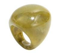 Vdaxvme Anneaux en résine faits à la main avec un design tourbillon marbré Ajustement confortable Convient pour les bijoux empilables et le port quotidien. Ensemble d'anneaux en résine empilables