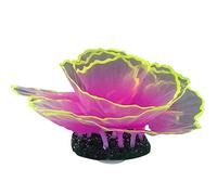Vdaxvme Aquarium coloré doux corail artisanat ensemble créature mer terrarium habitat aquarium plante artificielle sous-marine