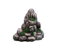 Vdaxvme Aquariums Paysage Résine Craft RockHills Fishtanks Décoration sous-marine Figurine Rock pour FairyGarden Plante en pot