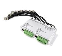 Vdaxvme Balun vidéo passif à 8 canaux économique pour CCTV à portée étendue, ne nécessite aucune alimentation, durabilité, signaux, émetteur, CCTV Video Balun