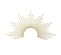 Vdaxvme Bandeau couronne déesse halos Halloween cosplay bandeau cheveux élégant accessoire de cheveux fonctionnel ornement pour femmes couvre-chef confortable