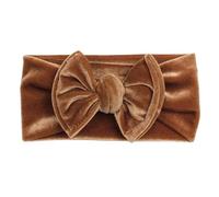 Vdaxvme Bandeaux extensibles en velours doux avec nœuds pour cheveux, accessoires pour nouveau-nés, filles, nourrissons
