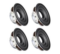 Vdaxvme Barre de Son 40 mm, Haut-Parleur de 3 4 ohms, 4pcs