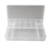 Vdaxvme Boîte de rangement à double couche pour articles de pêche - Boîte de rangement pour hameçons - Double couche