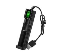 Vdaxvme Boîtier de batterie 18650 à fente simple/double adaptateur de charge de batterie 3,7 V pour chargement léger 18650