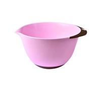 Vdaxvme Bol à mélanger de capacité avec base antidérapante pour préparer la pâte à gâteau Gadget de cuisine facile à nettoyer pour un usage quotidien Bol à mélanger polyvalent