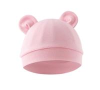 Vdaxvme Bonnet en coton pour nouveau-né de 0 à 3 mois, bonnet fœtal fin de printemps, protection de la tête pour un usage quotidien et hôpital, c, taille unique