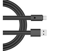 Vdaxvme Câble de Chargement de Type C, Coupe et reconnexion innovantes, Utilisation Flexible et Longue durée, Ligne de données USB C, câble USB Anti-Rupture