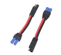 Vdaxvme Câble de liaison multifonction EC5 mâle et femelle vers câble de liaison standard 10 AWG en métal pour moto urgences de connexion d'énergie connecteurs d'alimentation