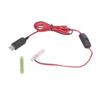 Vdaxvme Câble d'élimination de batterie USB 5 V à 3 V LR03 - Solution d'alimentation de rechange pour accessoires électroniques ménagers