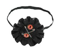 Vdaxvme Cache-œil médiéval pour chevalier pirate gothique punk œil pour Halloween Cosplay Accessoires de costume Hommes Femmes Chevaliers Patchs Masque