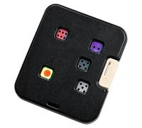 Vdaxvme Carte de Jeu de Type Presse à Rouleau numérique, Accessoire de Jeu de Table ABS pour Jeux de société, Voyages et Jeux en Groupe, Utilisation de Matrices en Plastique pour Jeux