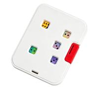 Vdaxvme Carte de Jeu de Type Presse à Rouleau numérique, Accessoire de Jeu de Table ABS pour Jeux de société, Voyages et Jeux en Groupe, Utilisation de Matrices en Plastique pour Jeux