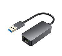Vdaxvme Carte Gigabit Ethernet haute vitesse de type C/USB C vers RJ45 2500 m sans lecteur pour puce intelligente en alliage d'aluminium