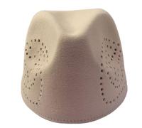 Vdaxvme Chapeau de culte élégant pour homme avec design creux respirant, parfait pour un look tendance traditionnel et moderne chapeau brodé