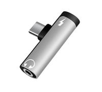 Vdaxvme Chargement simultané de type de liaison sonore CREATE vers processeur de 3,5 mm, boîtier en aluminium, indication stable, transfert dense, transportable pour appareils robots, appareil de type