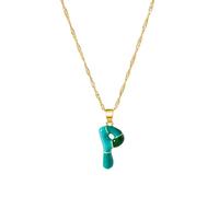 Vdaxvme Collier moderne en forme de lettre - Longueur flexible - Fermoir réglable - Chaîne de cou robuste - Accessoire adapté pour la personnalisation de noms personnels, One Size, Comme décrit, Comme